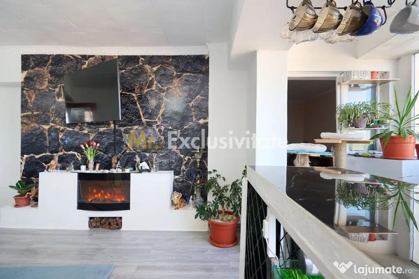 Apartament cu 4 camere decomandat în Central