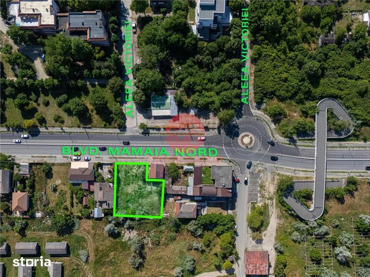 Teren de 969 mp, în Nord