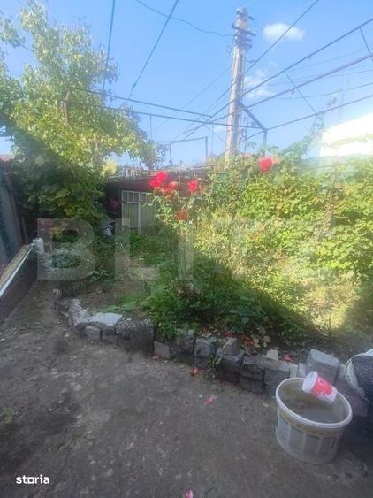 Casă cu 2 camere cu Teren 418 Mp în Central