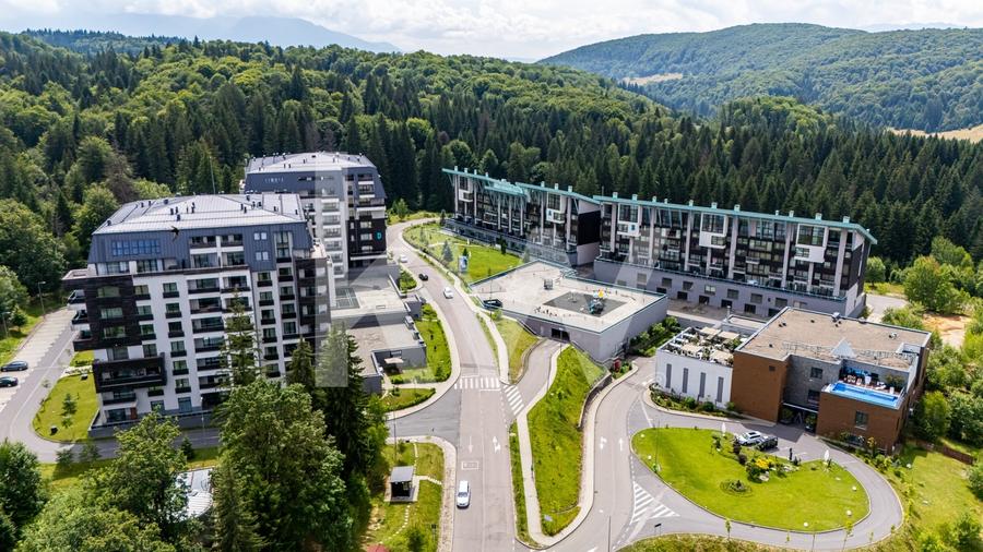 Apartament cu 2 camere decomandat, mobilat în Poiana Brașov