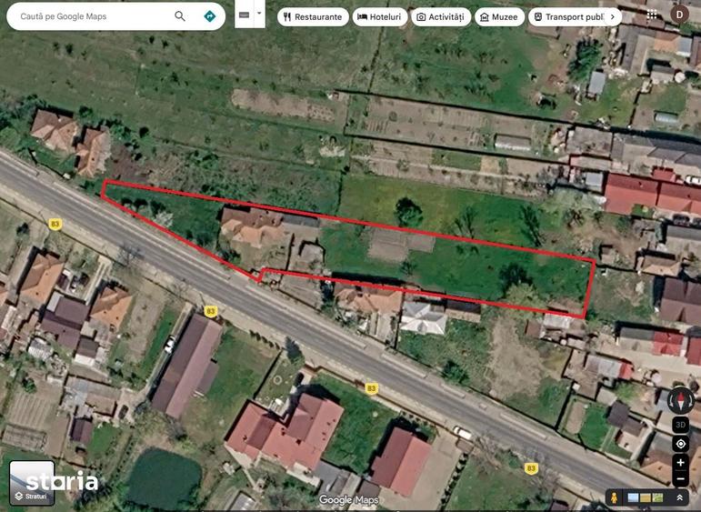 Casă cu 5 camere cu Teren 2119 Mp în Central