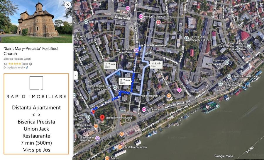 Apartament cu 2 camere decomandat în Sud