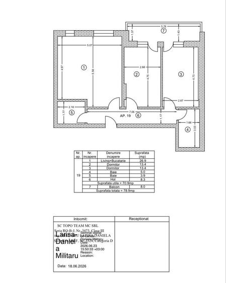 Apartament de 3 camere de 79 mp/finisat/7 minute de Metrou Berceni - 9