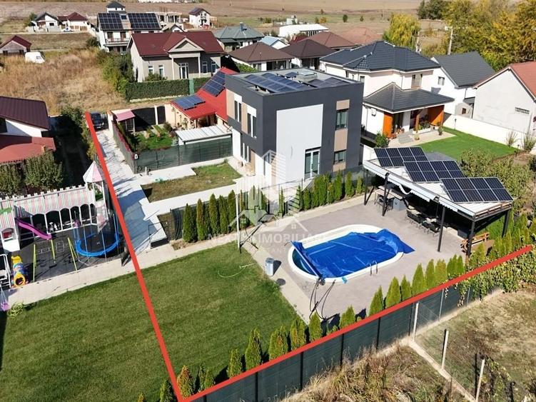 Casă individuală cu 4 camere cu Piscina în Cumpăna