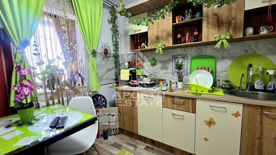 Apartament cu 2 camere decomandat, mobilat în Girocului