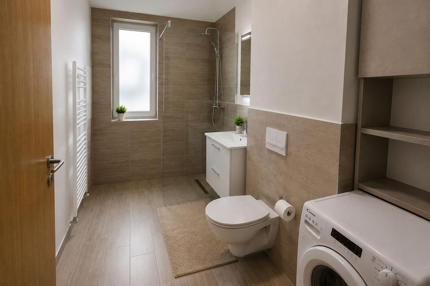 Apartament cu 3 camere decomandat, mobilat în Moșnița Nouă