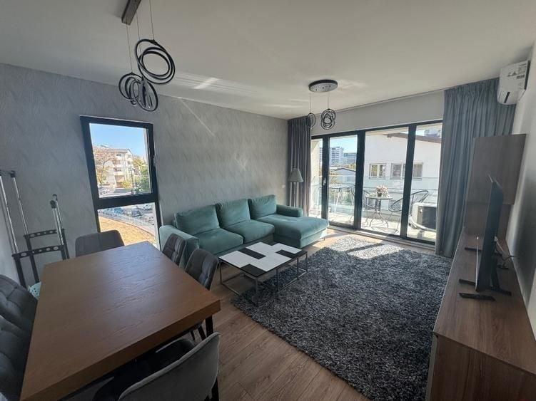 Apartament cu 2 camere decomandat, mobilat în Mihai Bravu