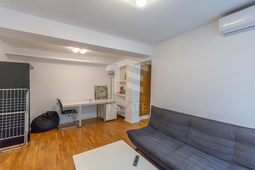 Apartament cu 2 camere semidecomandat, mobilat în Floreasca