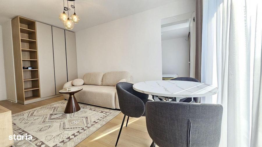 Apartament cu 2 camere, mobilat în Tei