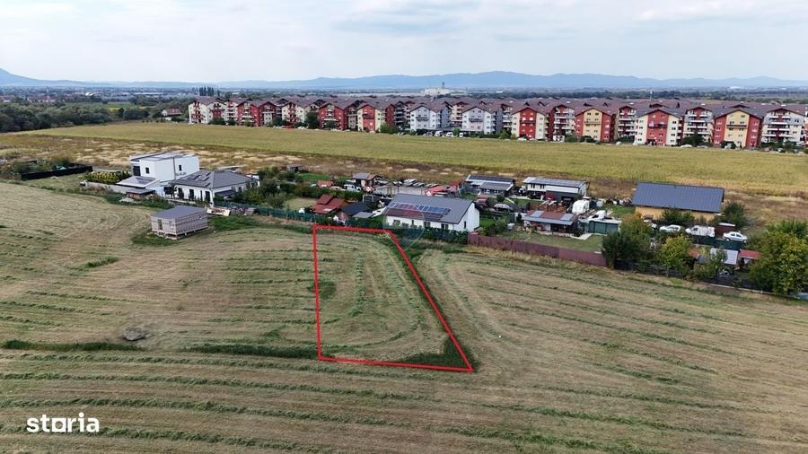 Teren 799mp Sanpetru / Strada drumul cu plopi - 1