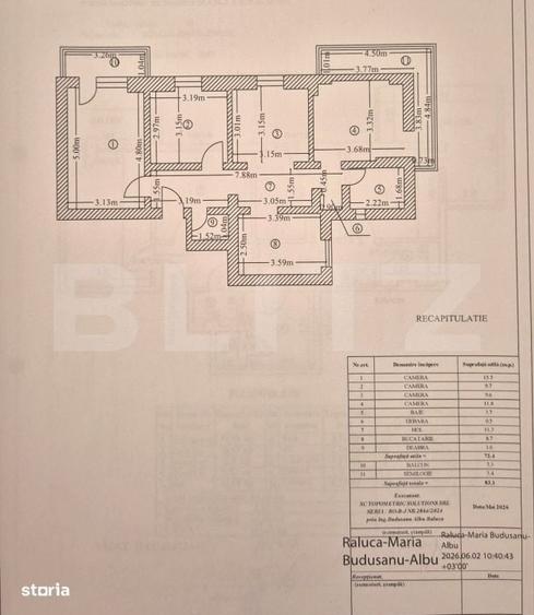 Apartament cu 4 camere în Zimbru