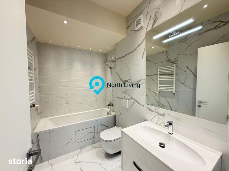 Apartament cu 4 camere, mobilat în Băneasa