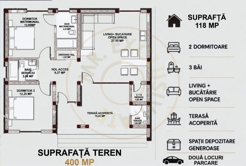 Casă individuală cu 3 camere cu Canalizare în Ștefănești