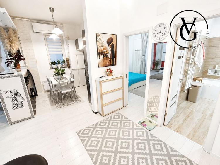 Apartament cu 2 camere semidecomandat, mobilat în Mamaia-Sat