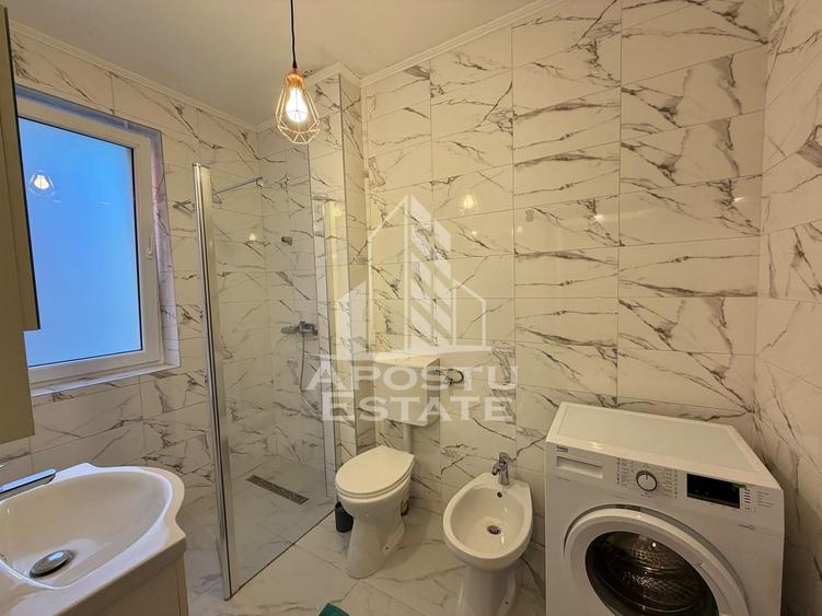 Apartament cu 2 camere semidecomandat, mobilat în Giroc