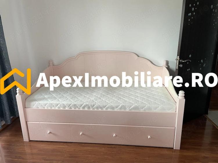 Apartament cu 3 camere semidecomandat, mobilat în Titan
