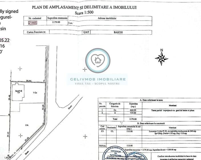 Casă cu 4 camere în Central