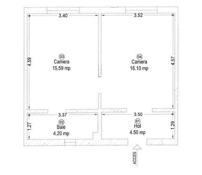 Apartament 2 camere,Timisoara,AEM - 1