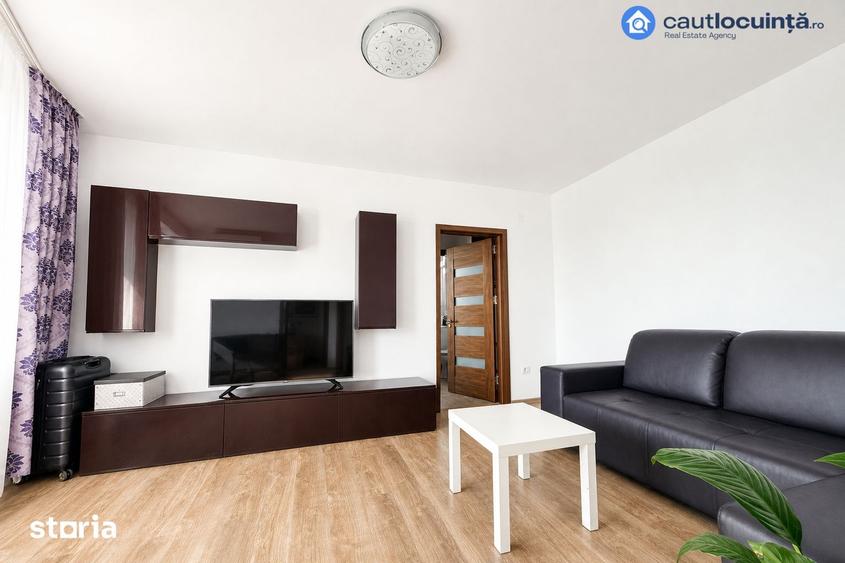 Apartament cu 2 camere semidecomandat, mobilat în Grivița