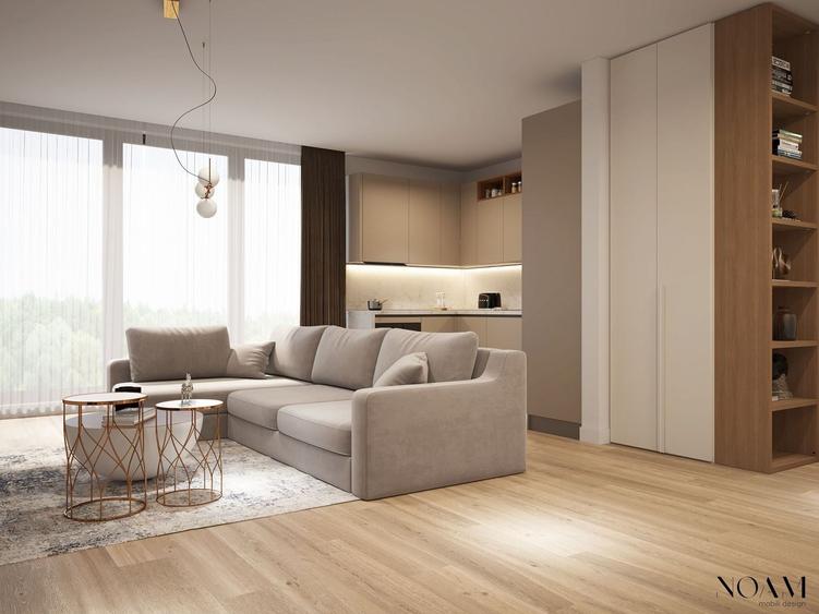 Apartament cu 2 camere decomandat în Barbu Văcărescu
