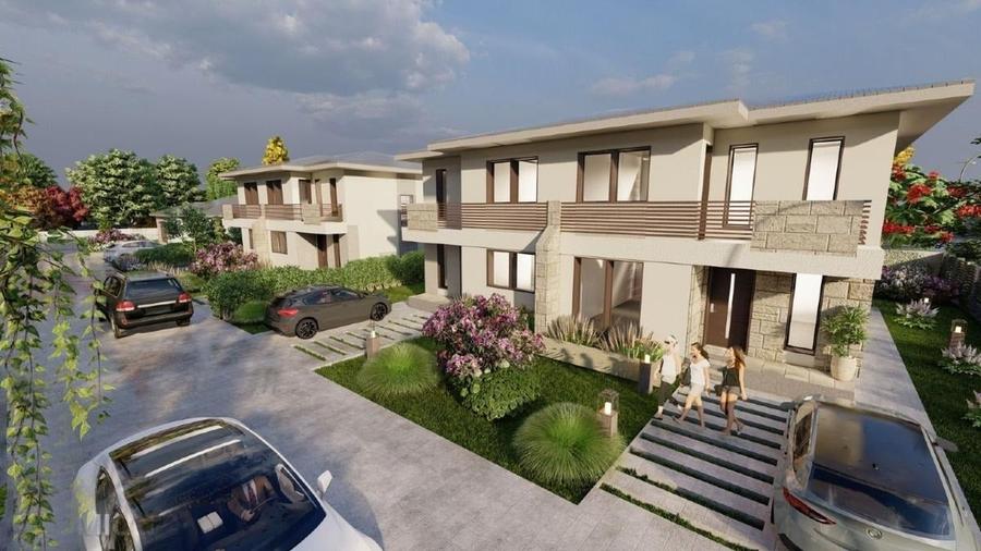 Duplex cu 5 camere cu Canalizare în Cornetu