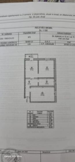 Apartament cu 2 camere decomandat în Central