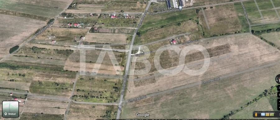 Teren Construcții intravilan de 1765 mp, în Arhitecților - Calea Cisnădiei