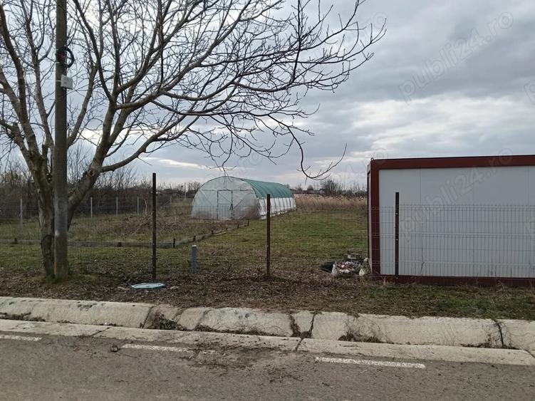 Teren de 2500 mp, în Romanu