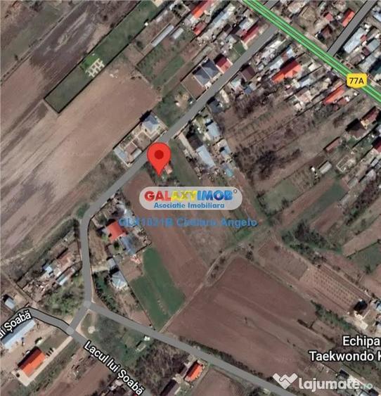 Teren de 1560 mp, în Crevedia