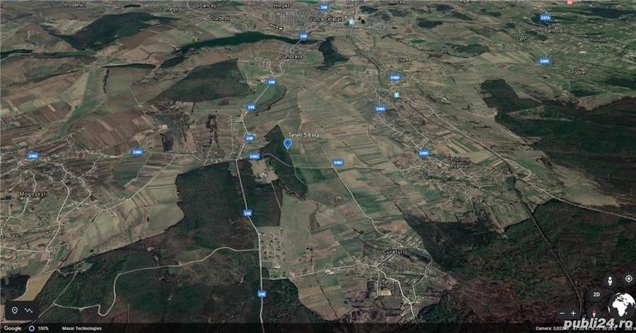 Teren de 5400 mp, în Pădurii