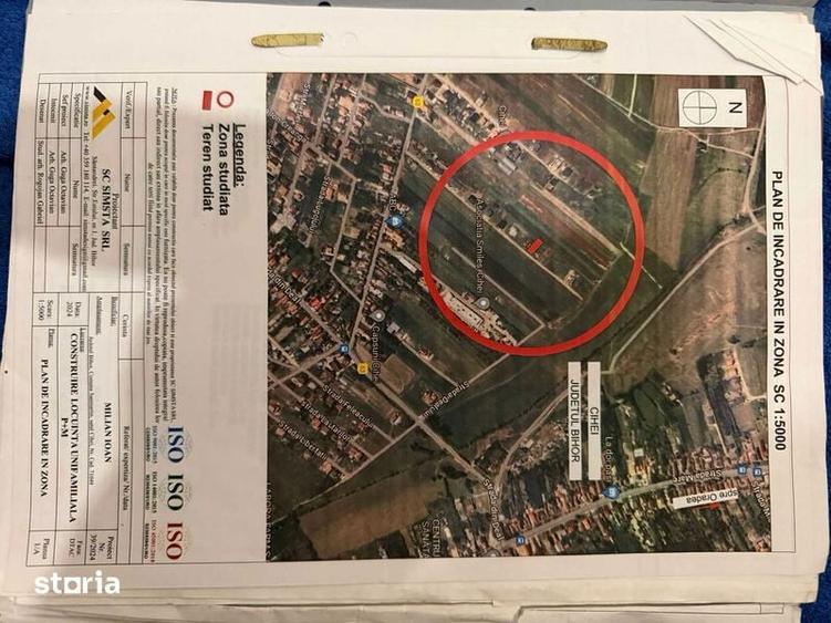 Teren în Sânmartin