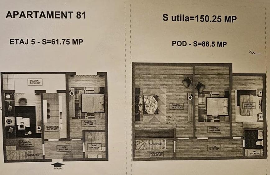 Apartament cu 5 camere decomandat în Dristor