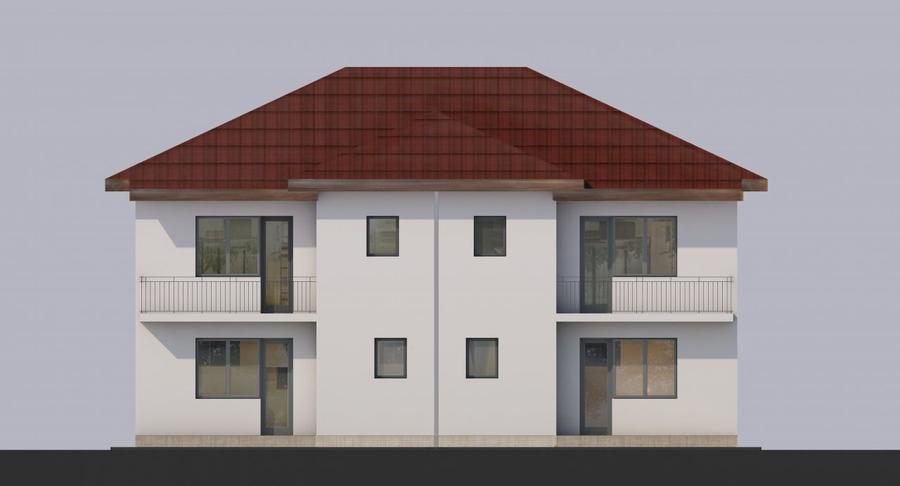 Duplex cu 4 camere cu Teren 220 Mp în Central