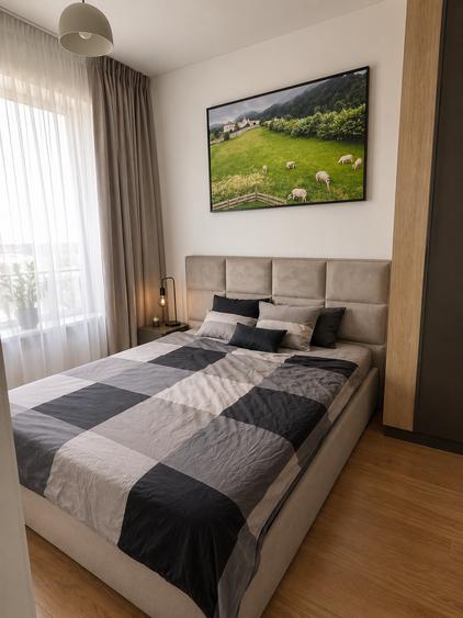 Apartament cu 2 camere semidecomandat, mobilat în Domenii