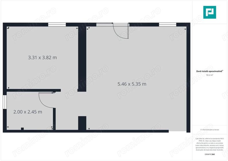 Apartament cu 2 camere în Freidorf