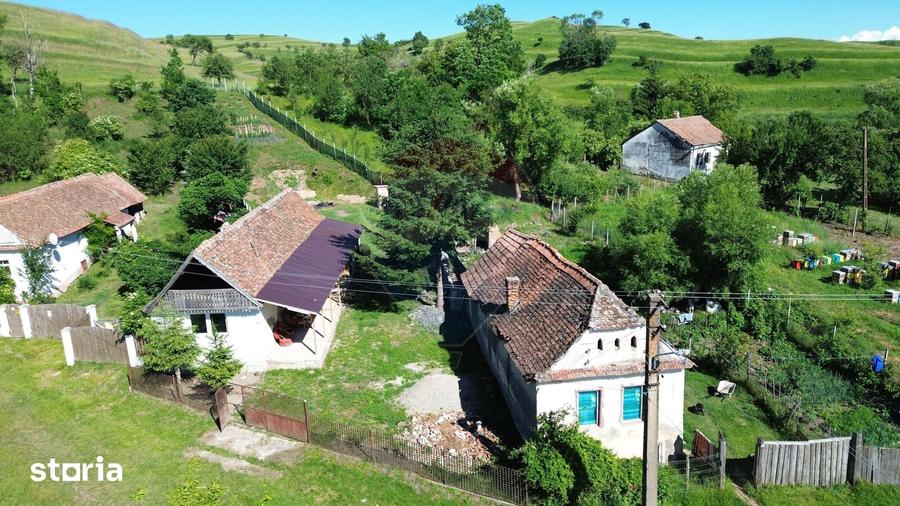 Casă cu 3 camere cu Teren 741 Mp în Bârghiș