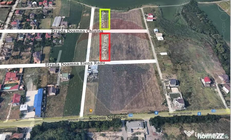Teren de 2471 mp, în Afumați