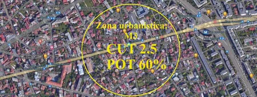 Teren Construcții intravilan de 526 mp, în Pache Protopopescu