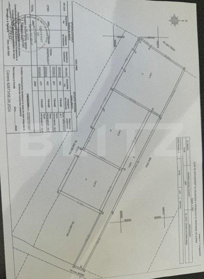 Teren Construcții intravilan de 600 mp, în Unirea