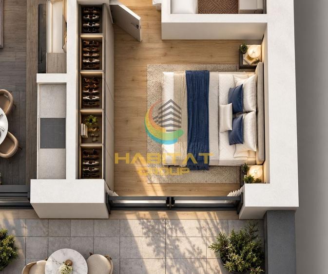 Apartament cu 2 camere semidecomandat în Theodor Pallady