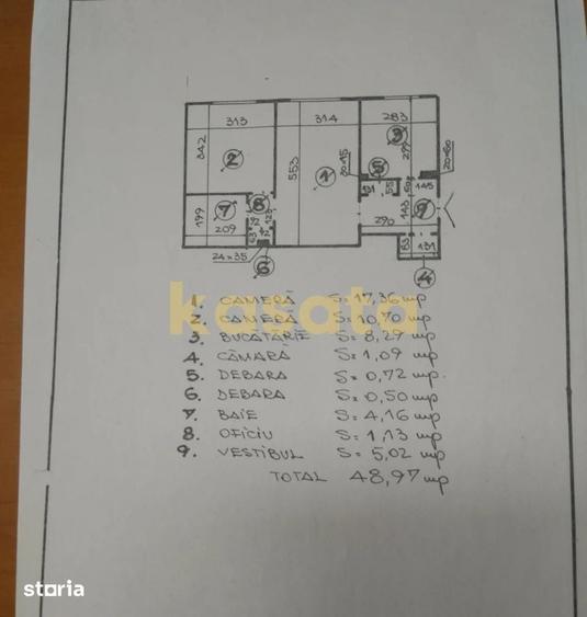 OPORTUNITATE | APARTAMENT 2 CAMERE | TEI | BLOC 1985 | RENOVAT - 1