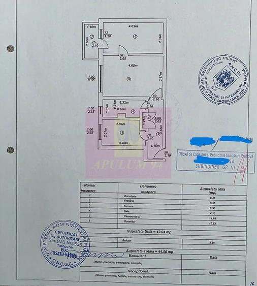 Apartament cu 2 camere semidecomandat în Est