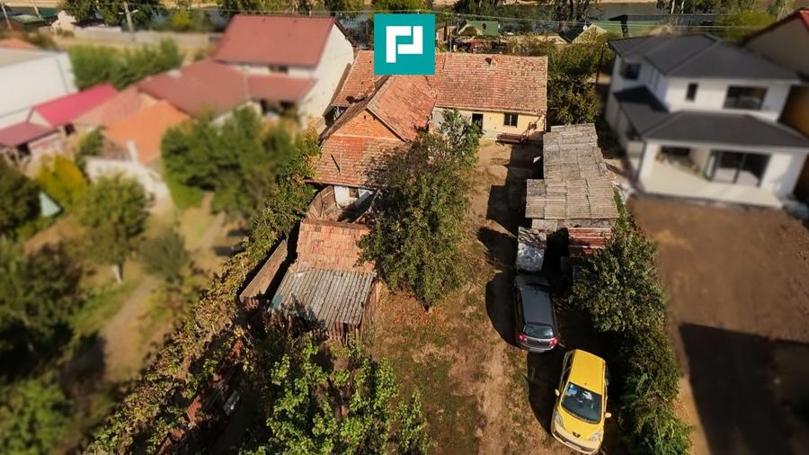 Casă individuală cu 2 camere cu Canalizare în Aradul Nou