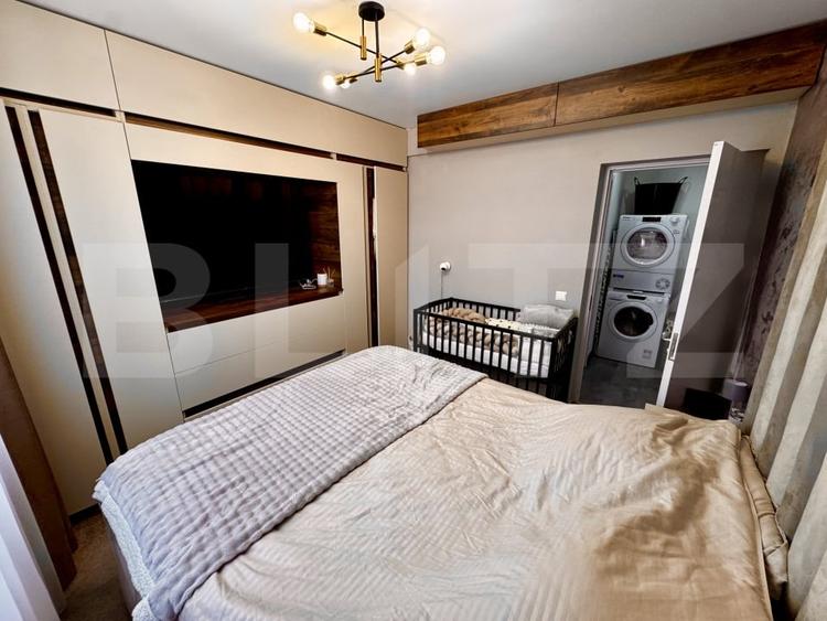 Apartament cu 2 camere decomandat, mobilat în Exterior Est