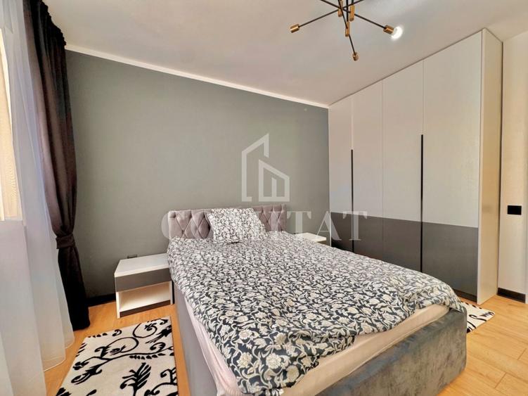 Apartament cu 3 camere decomandat, mobilat în Dâmbul Rotund