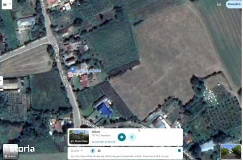 Casă cu 5 camere cu Teren 3600 Mp în Deleni