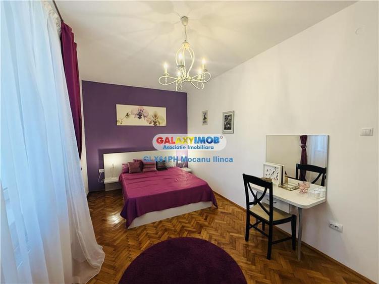 Apartament cu 3 camere semidecomandat, mobilat în Sud