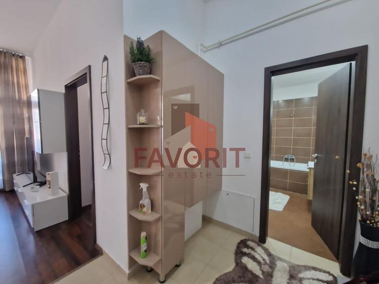 Apartament cu 2 camere semidecomandat, mobilat în Soarelui