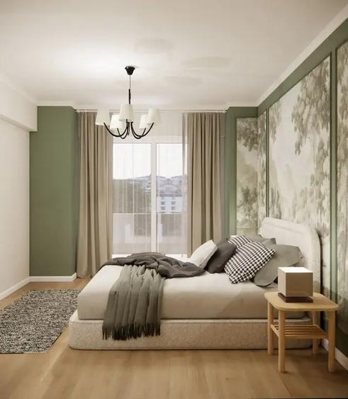 Apartament cu 3 camere decomandat, mobilat în Progresul