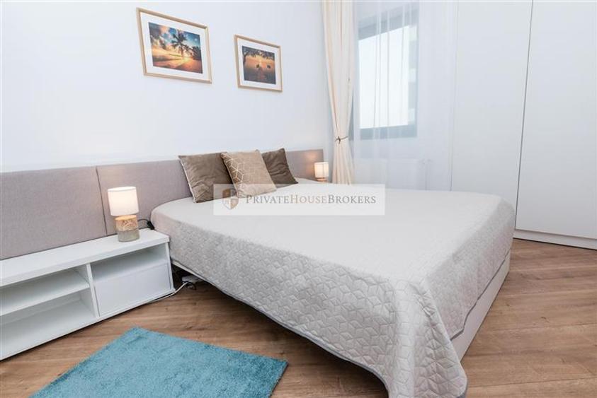 Apartament cu 2 camere semidecomandat, mobilat în Pipera